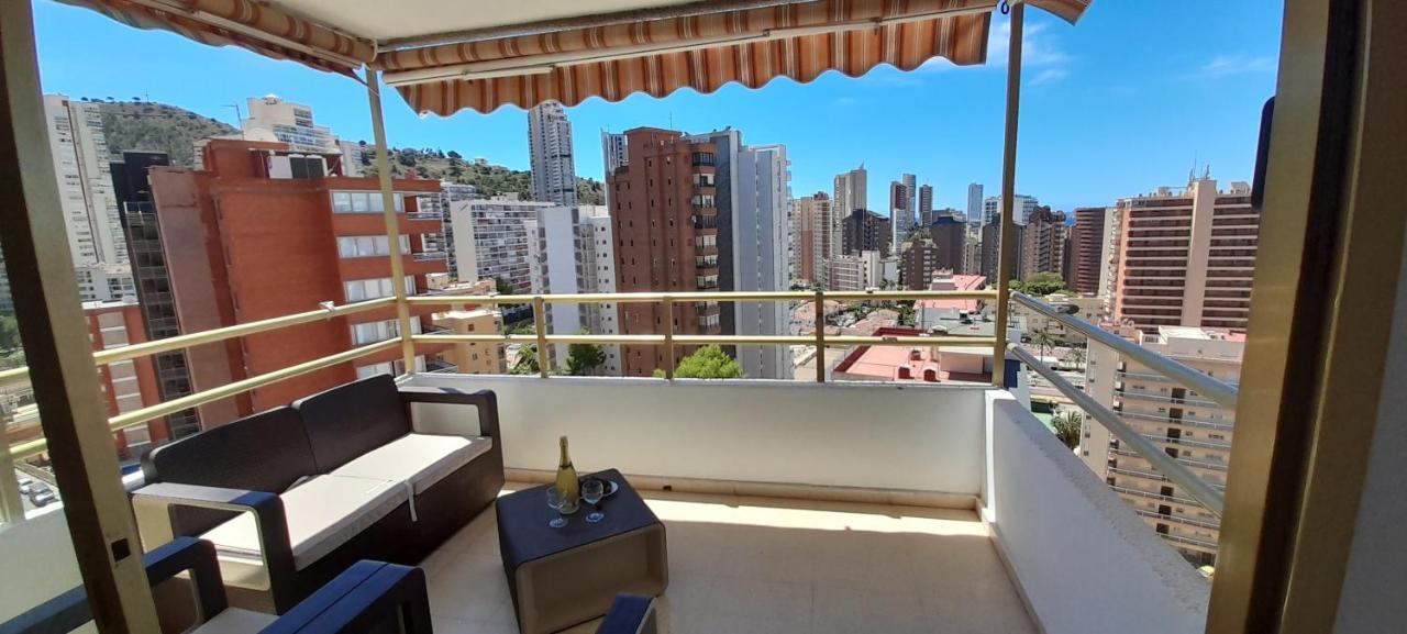 בנידורם Agustina Apartment In Rincon De Loix -Free Parking, Wi-Fi, Pool, New Air Conditioning, Sea View מראה חיצוני תמונה