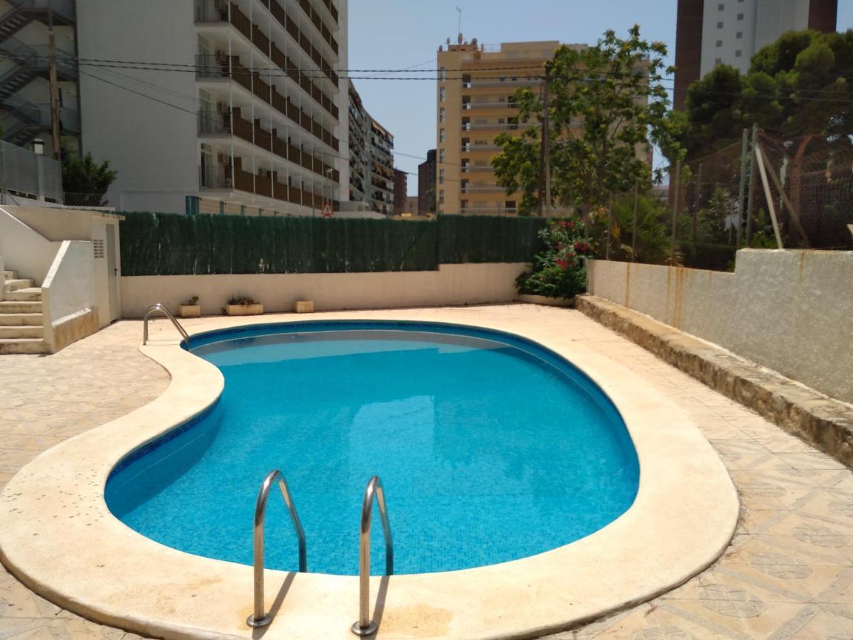 בנידורם Agustina Apartment In Rincon De Loix -Free Parking, Wi-Fi, Pool, New Air Conditioning, Sea View מראה חיצוני תמונה