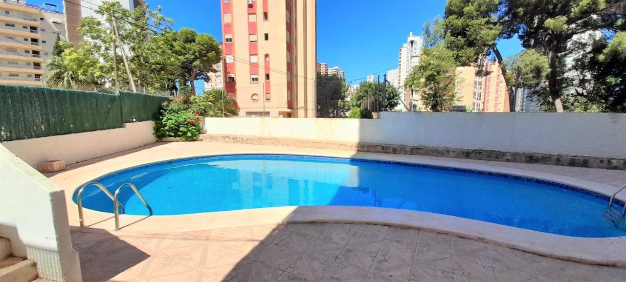 בנידורם Agustina Apartment In Rincon De Loix -Free Parking, Wi-Fi, Pool, New Air Conditioning, Sea View מראה חיצוני תמונה