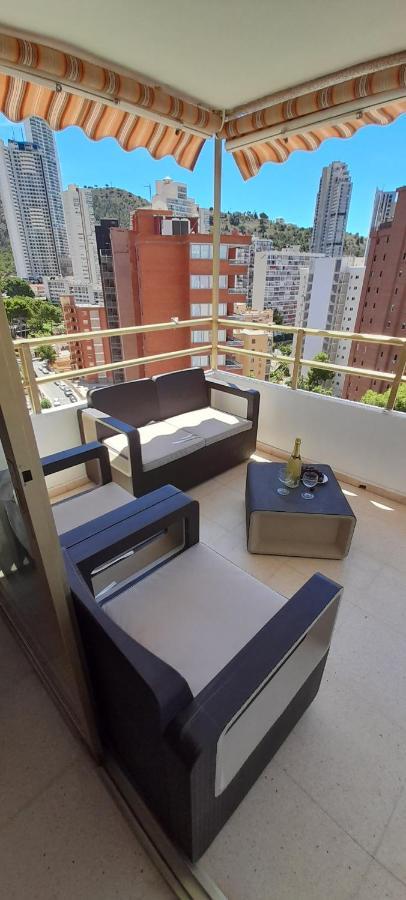 בנידורם Agustina Apartment In Rincon De Loix -Free Parking, Wi-Fi, Pool, New Air Conditioning, Sea View מראה חיצוני תמונה
