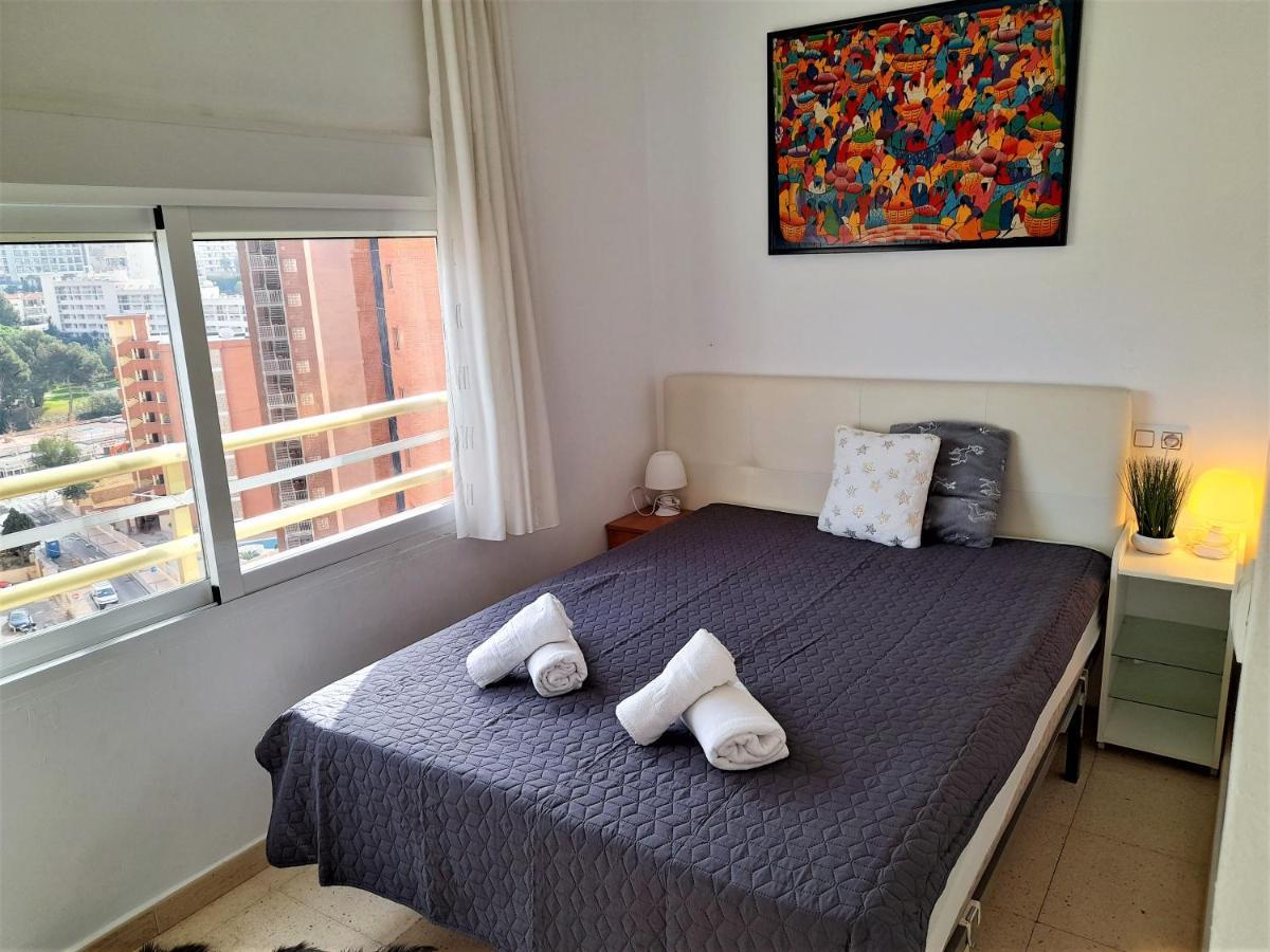 בנידורם Agustina Apartment In Rincon De Loix -Free Parking, Wi-Fi, Pool, New Air Conditioning, Sea View מראה חיצוני תמונה