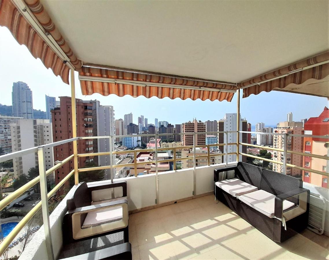 בנידורם Agustina Apartment In Rincon De Loix -Free Parking, Wi-Fi, Pool, New Air Conditioning, Sea View מראה חיצוני תמונה